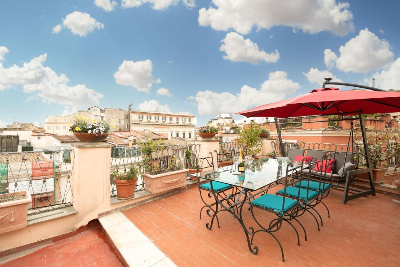 Rooftop Campo Dei Fiori Rome Extérieur photo