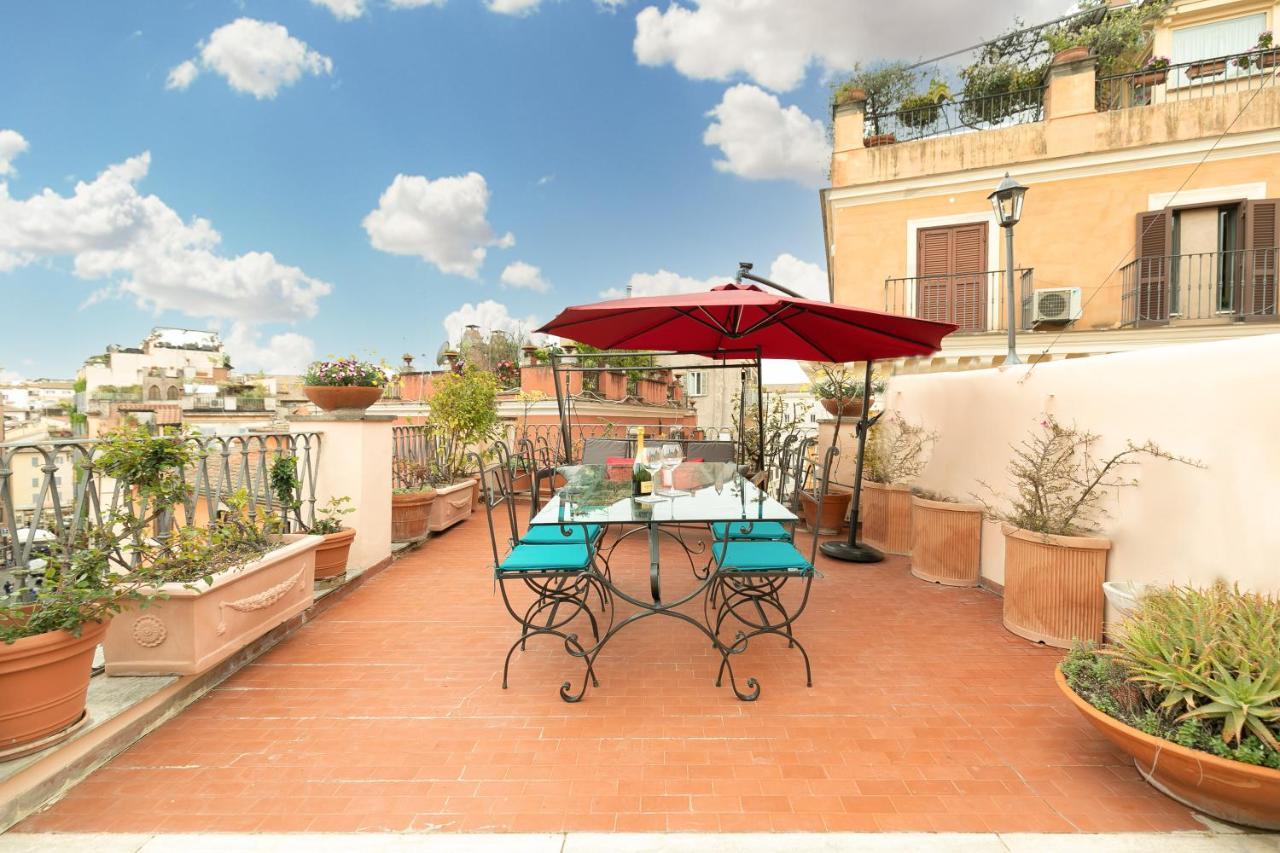 Rooftop Campo Dei Fiori Rome Extérieur photo