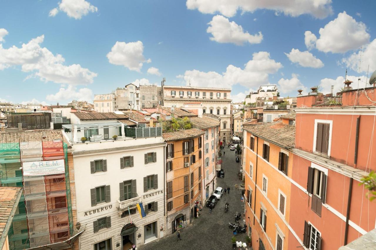 Rooftop Campo Dei Fiori Rome Extérieur photo