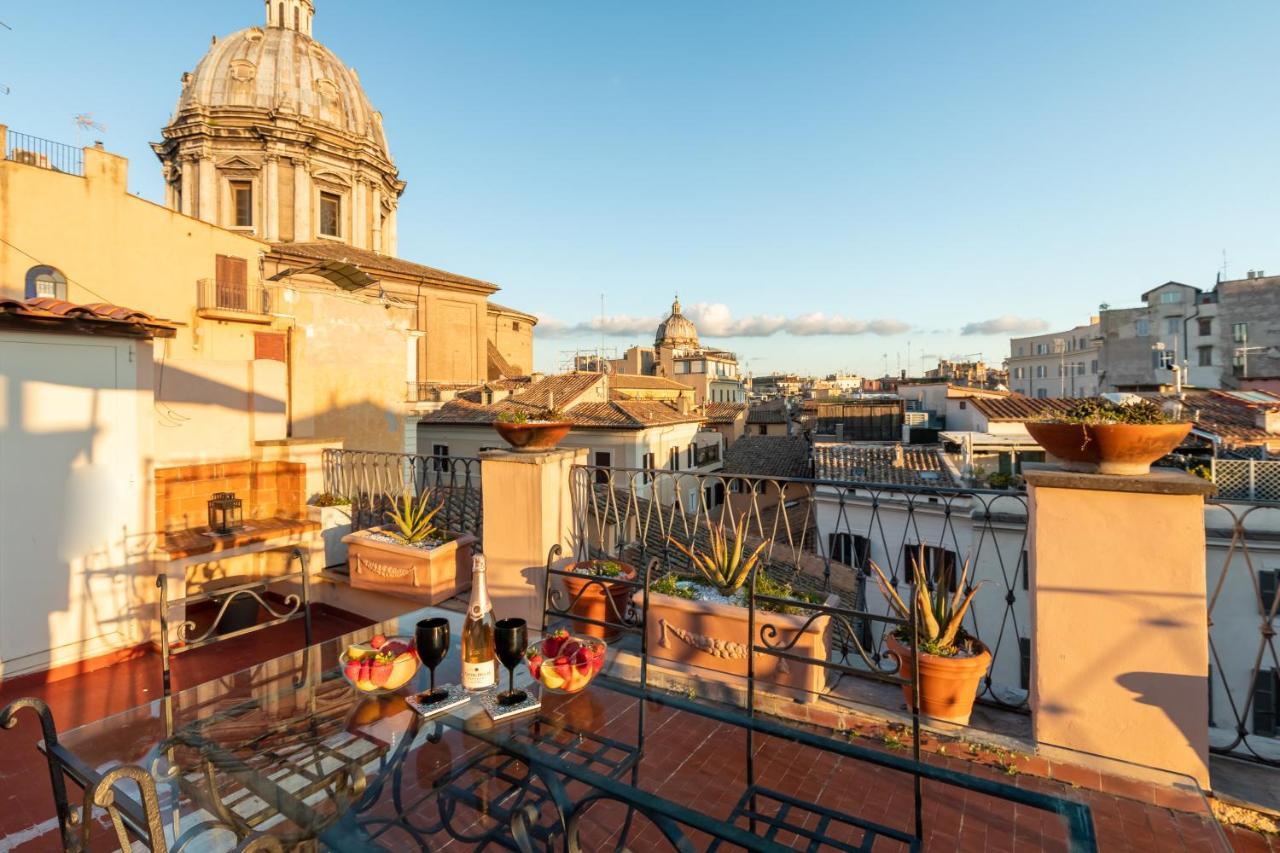 Rooftop Campo Dei Fiori Rome Extérieur photo