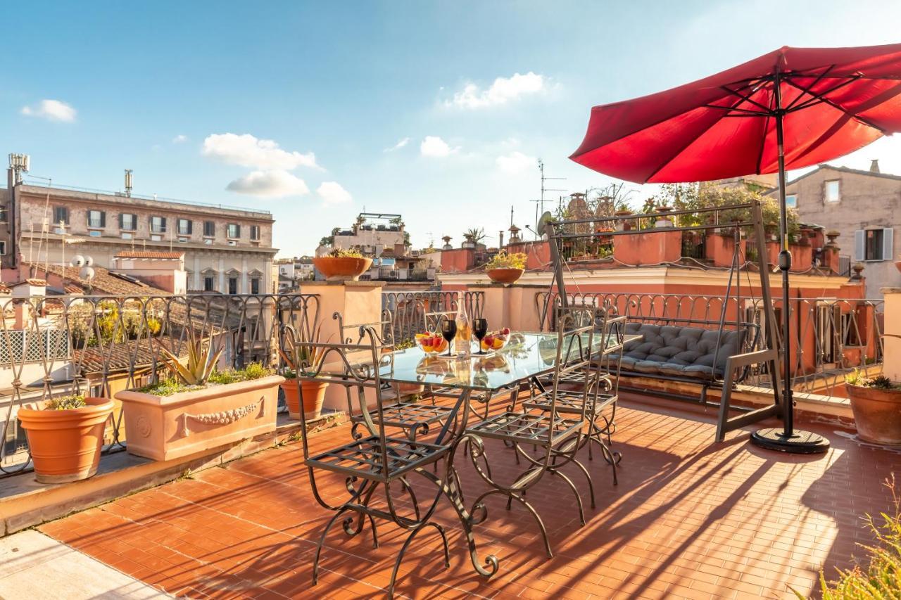 Rooftop Campo Dei Fiori Rome Extérieur photo